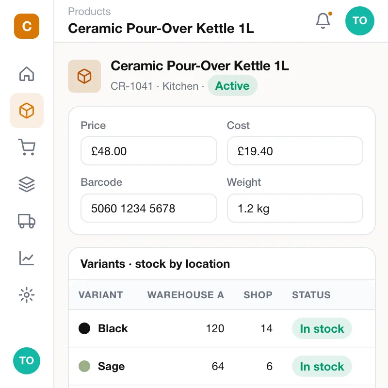 Crate — Product detail