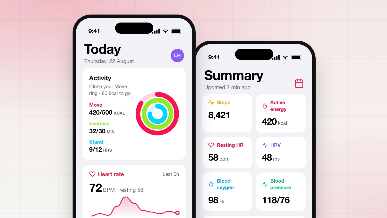 Pulse — Health dashboard