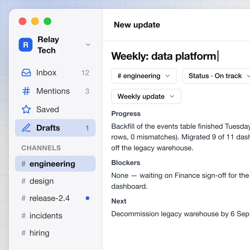 Relay — Compose update