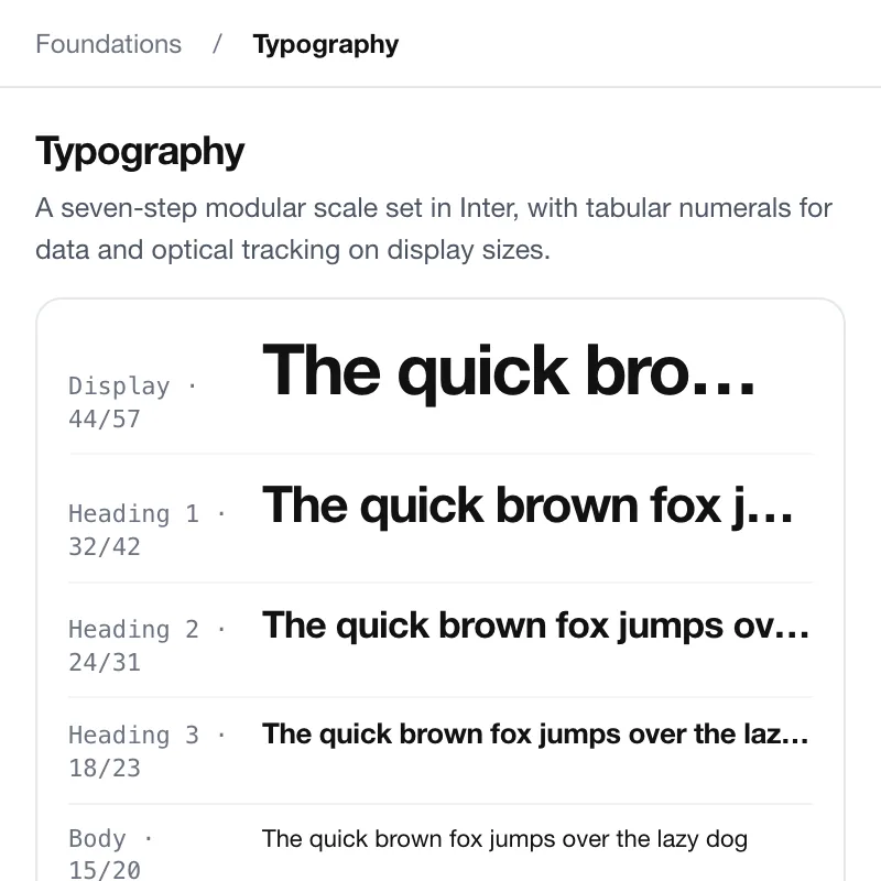 Forma — Typography