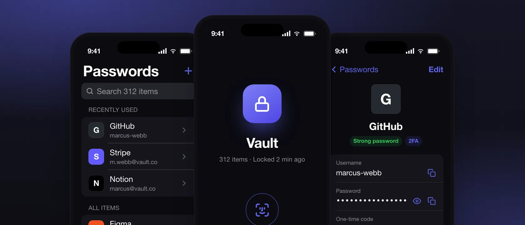Vault — Vault unlock